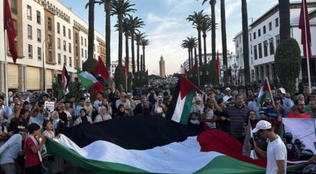 Warga Maroko Dukung Rakyat Palestina di Gaza Lawan Pasukan Israel