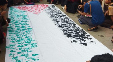 MI Al Fatah Cileungsi Ikut Ramaikan Bulan Solidaritas Palestina 2023
