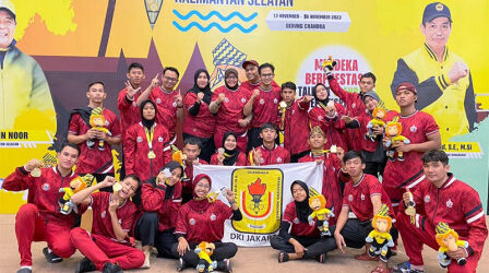 Jakarta Juara Umum Cabor Silat POMNas XVIII