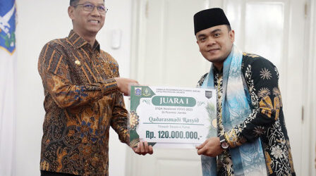PJ Gubernur Jakarta Beri Apresiasi Juara STQH Nasional ke-27
