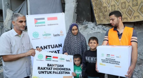 Melalui Muhammadiyah Aid Bantuan Kemanusiaan Indonesia untuk Palestina Tiba di Gaza