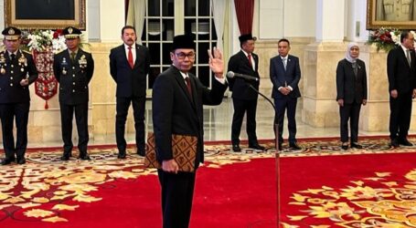 Presiden Jokowi Lantik Nawawi Pomolango Sebagai Ketua KPK