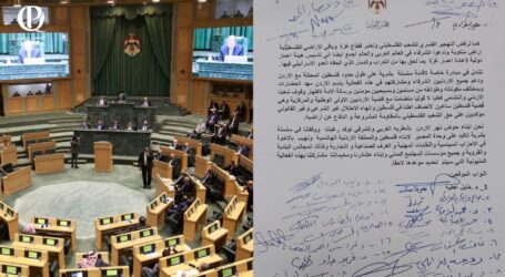 Parlemen Yordania Serukan Aksi Pagar Manusia di Sepanjang Perbatasan