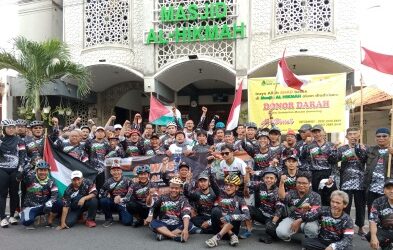 Meriahkan Bulan Solidaritas Palestina, AWG Semarang Gelar Gowes Solidaritas