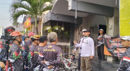 Gowes Cinta Al-Aqsa AWG Semarang Tempuh Jarak 100 Kilometer