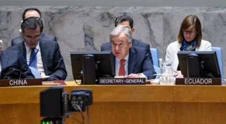 DK PBB Adakan Sidang Darurat Bahas Situasi Terkini Gaza