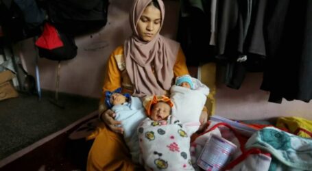 Empat Bayi Kembar di Gaza Lahir Di Tengah Gempuran Israel