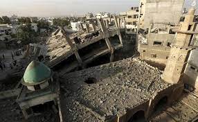 Masjid Tertua di Gaza Hancur Akibat Serangan Israel