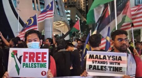 Aktivis Malaysia Demo Solidaritas Palestina Dekat Kedubes AS Selama Enam Hari