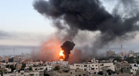 Israel Bom Markas Bulan Sabit Merah di Khan Yunis Gaza