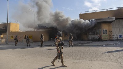 Kedutaan AS di Irak Digempur Dua Serangan Roket
