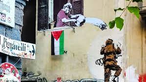 Eduardo Castaldo, Seniman Italia, Suarakan Perjuangan Palestina Lewat Mural di Jalanan Napoli