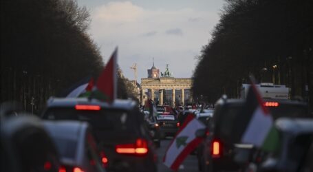 Ribuan Orang di Jerman dan Belanda Konvoi Mendukung Palestina