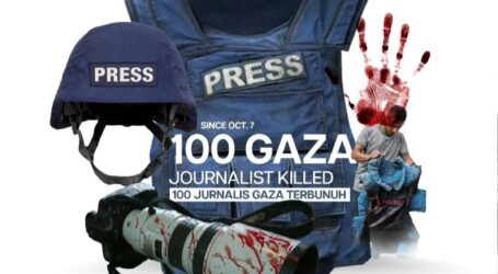 Lebih dari Satu Jurnalis per Hari Gugur di Gaza. Ini Harus Dihentikan!
