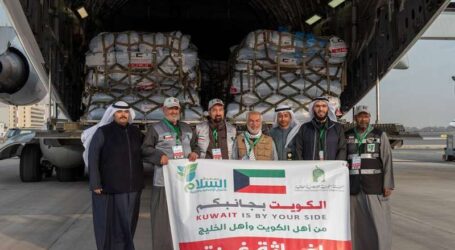 Pesawat ke-40 Bawa Bantuan Kuwait untuk Gaza