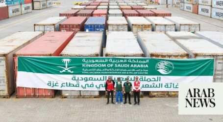 Kampanye Bantuan Saudi untuk Gaza Terkumpul Rp2,48 Triliun