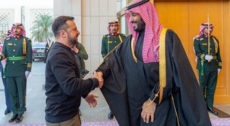Presiden Ukraina Temui Putra Mahkota Arab Saudi
