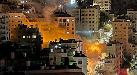 Pasukan Israel Hancurkan Rumah Hasan Qafisha di Al-Khalil