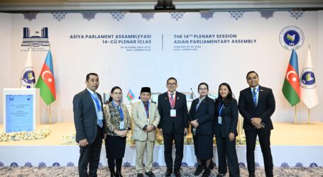 ‘Baku Declaration’ Adopsi Usulan Indonesia tentang Misi Khusus Parlemen APA ke Palestina