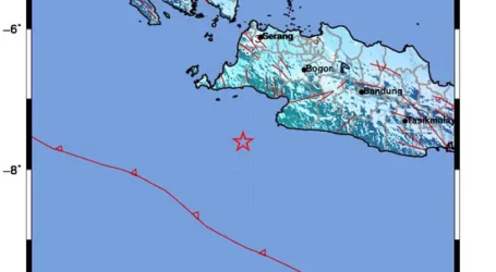 Gempa M5.7 Berpusat di Banten, Tidak Berpotensi Tsunami