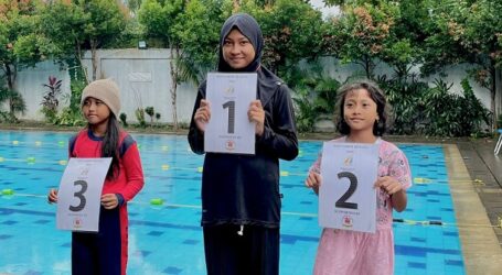 Siswi SD Silaturahim Islamic School Raih Juara Umum O2SN Cabang Renang