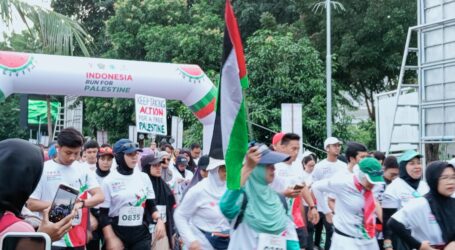 Solidaritas Bersama Palestina, Ribuan Pelari Ikuti Indonesia Run For Palestine