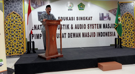 Ketua DMI: Penataan Akustik Masjid Penting untuk Kemaslahatan Umat