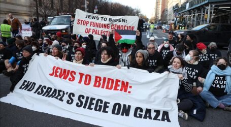 Polisi New York Tahan Pengunjuk Rasa Yahudi pro-Palestina Jelang Pidato Biden