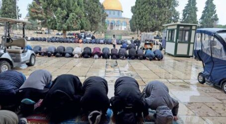 Sebanyak 13 Ribu Warga Palestina Shalat Jumat di Masjid Al-Aqsa