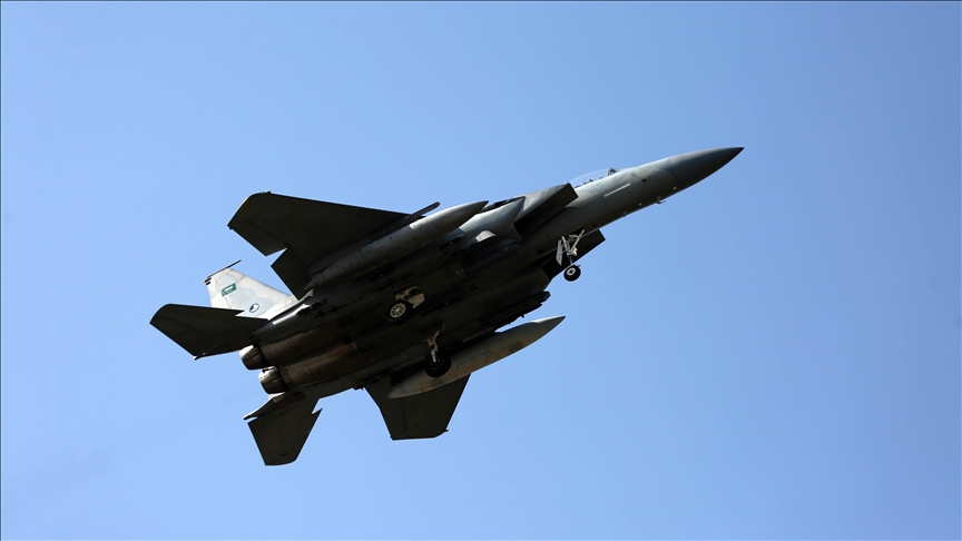 Jet tempur Arab Saudi. (Foto: Anadolu/ X)