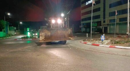 Pasukan Besar dengan Buldoser Pendudukan Israel Rusak Infrastruktur Kota Tulkarem