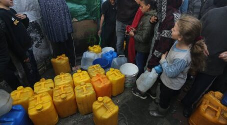 UNRWA Peringatkan Penurunan Pasokan Air Sebabkan Dehidrasi Parah di Gaza
