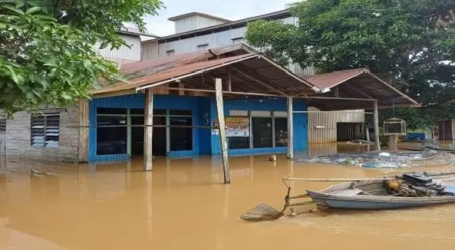 Banjir Kota Palangkaraya, Personel BPBD Setempat Siaga Antisipasi Dampak Buruk