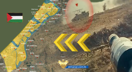 Peta Peperangan di Gaza Oktober 2023–Maret 2024