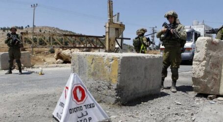 Pendudukan Israel Perketat Pos Pemeriksaan Lembah Yordan Utara