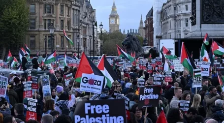 Ribuan Warga Demonstrasi di Berbagai Ibu Kota Internasional Kecam Agresi Israel di Gaza