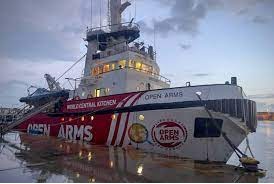 Kapal Spanyol Bawa 200 Ton Makanan untuk Gaza, Masih Tunggu Izin Berlayar