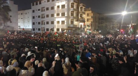 Ribuan Warga Yordania Demo di Dekat Kedubes Israel Dukung Gaza