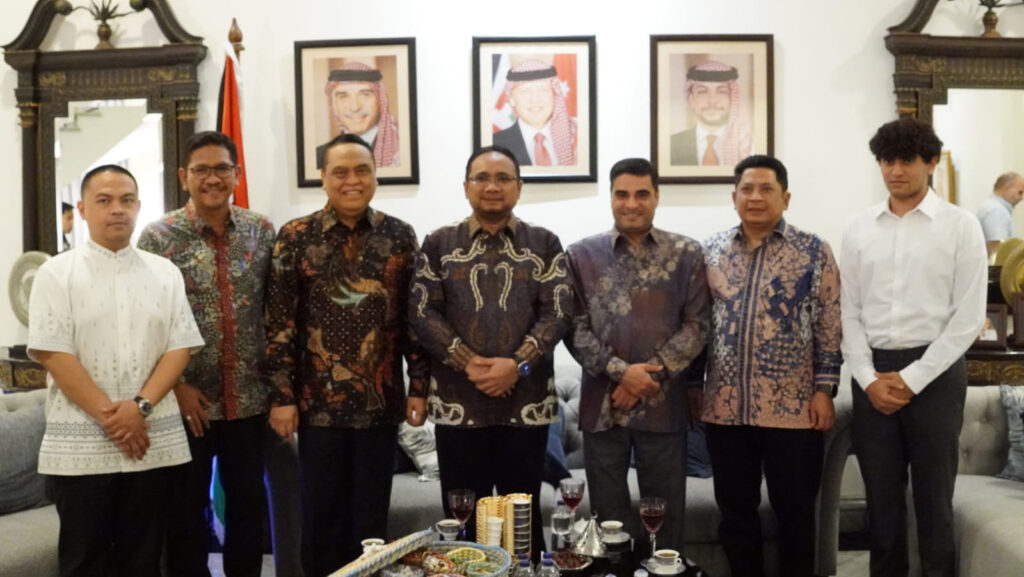 Pertemuan Kementerian Agama Republik Indonesia dengan Kedutaan Besar Yordania untuk Indonesia. (Sumber: Kemenag)