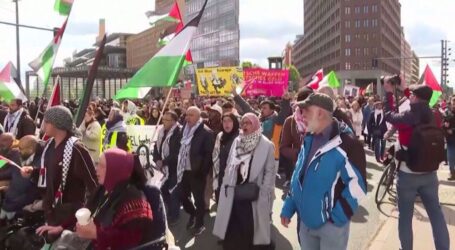 Pengunjuk Rasa di Jerman, Irlandia, Swiss Kembali Gelar Solidaritas Gaza