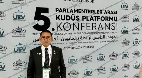 Fadli Zon Kembali Terpilih Jadi Wakil Presiden Liga Parlemen Dunia untuk Palestina