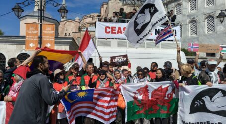 Aktivis 40 Negara Minta Turkiye Segera Izinkan Freedom Flotilla Berlayar