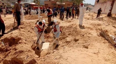 Kuburan Massal Ditemukan di Kompleks Medis Nasser Gaza