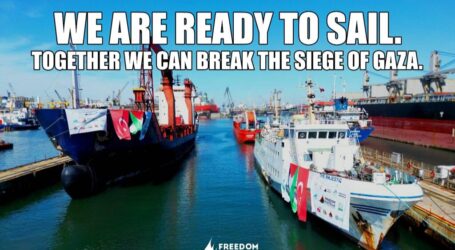 Freedom Flotilla akan Berlayar Pertengahan April Bawa Bantuan 5.500 Ton ke Gaza