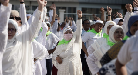 Kemenag Launching Senam Haji Indonesia, Diikuti 28 Ribu Lebih Jamaah