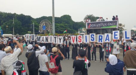 Risalah Jakarta untuk Kemerdekaan Palestina Disuarakan di Monas