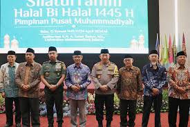 Panglima TNI dan Kapolri Hadiri Halal Bihalal Muhammadiyah