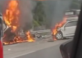 Kecelakaan Beruntun di Tol Jakarta-Cikampek, 12 Orang Tewas