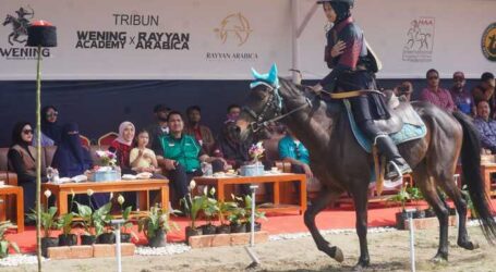 Mempora Buka Kejuaraan Panahan Berkuda di Bogor