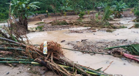 Banjir dan Longsor di Tanggamus Lampung, Satu Warga Hilang